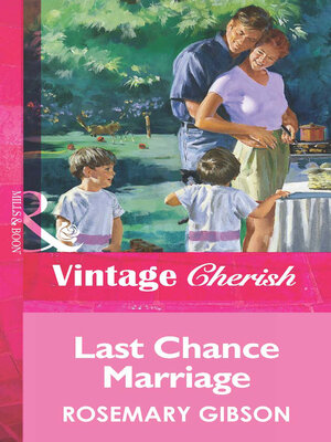 cover image of Last Chance Marriage